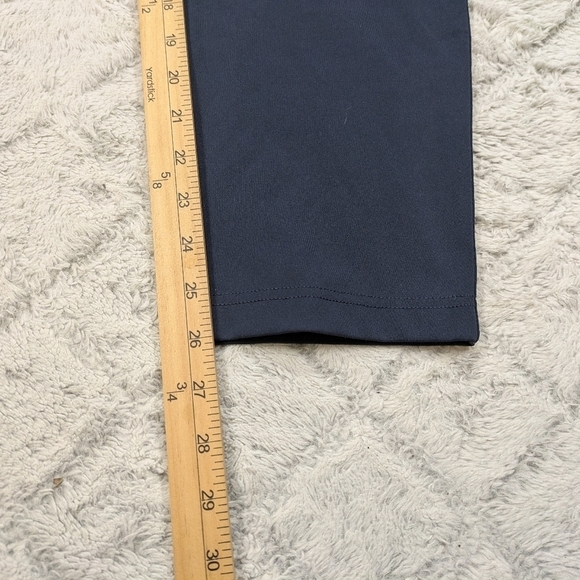 Babaton The Group Pants Womens L Blue Navy High Rise Sweat Wicking Weekender - Picture 6 of 9
